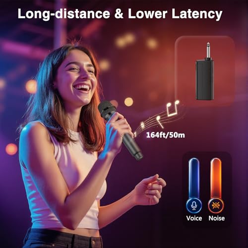 AURGIC Dual Handheld Cordless Mic