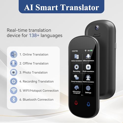 VORMOR Two-Way AI Voice Translator