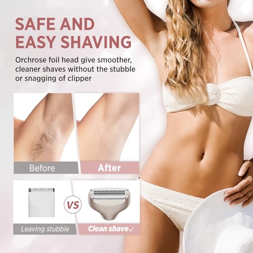 RONGCHUANG Electric Razors For Women