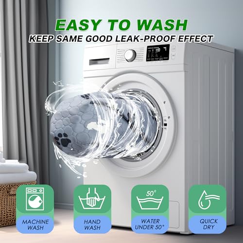 WanpeeGoo Washable Pee Pads for Dogs Mat
