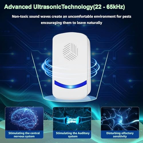 HOMEPAC 2026 Upgraded Ultrasonic Pest Repeller