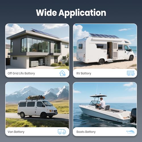 Vatrer Power 12V 20A Lithium Battery Charger