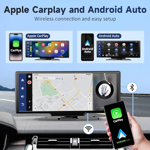Kuayvan Wireless Portable Carplay Screen