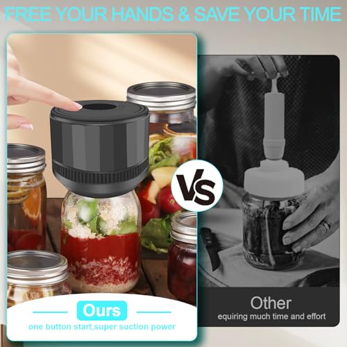 YK Siguoril Electric Mason Jar Vacuum Sealer