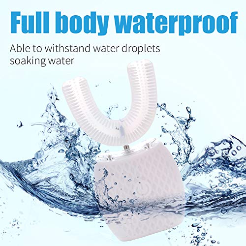 RONGCHUANG Ultrasonic Toothbrush For Adults (White)