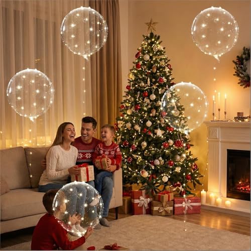 Joviglow Light Up LED Balloons 12 Pack 22 Inch