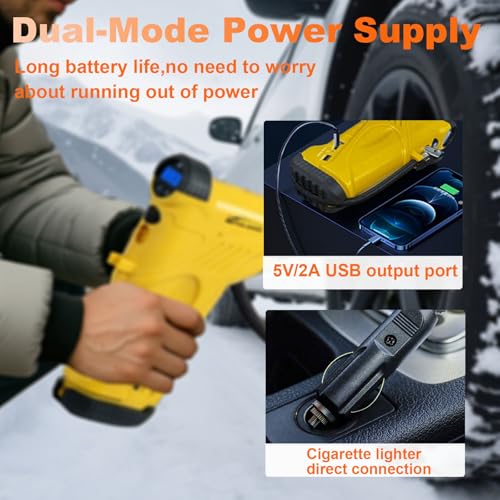 NOVA AUTO Tire Inflator Portable Air Compressor