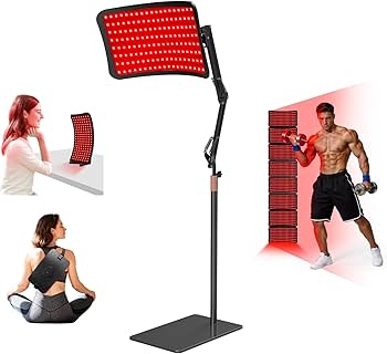 Upgraded 4-In-1 Red Light Therapy Lamp