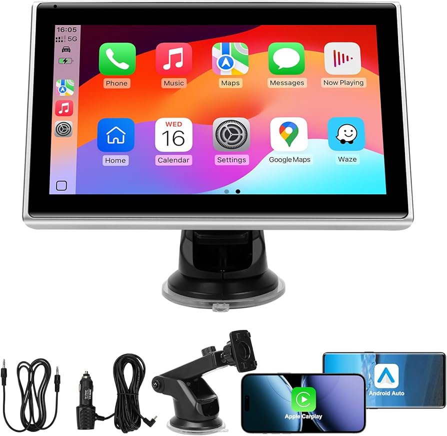 Wireless Portable Carplay Screen For Car