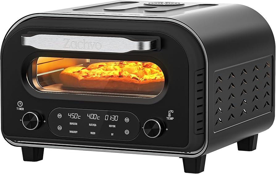 ZACHVO Stainless Steel Toaster With Digital Countdown
