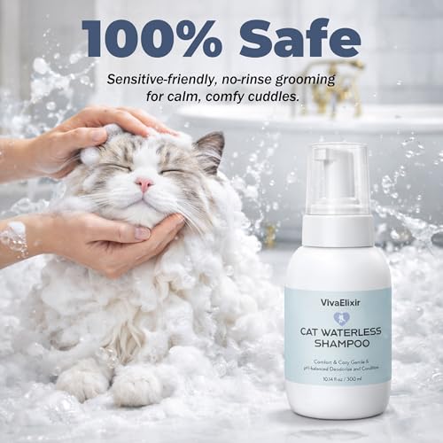 VivaElixir Cat Shampoo & Conditioner 2-In-1