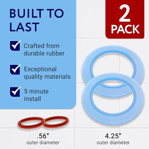 2 Pack Flush Valve Seal Ideal Standard Cistern