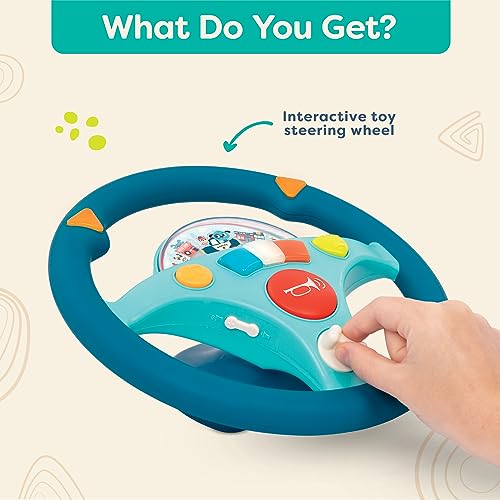 Kids Steering Wheel Toy With Music