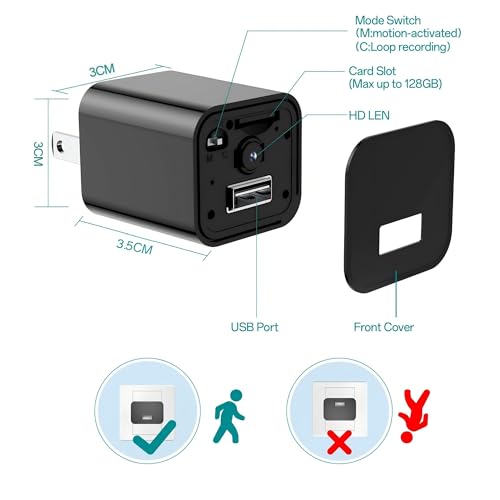 DUVIX 64GB Mini Camera