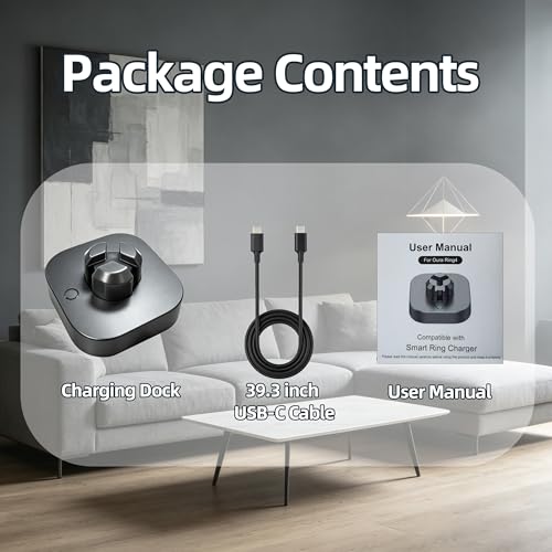 Charger Compatible With Oura Ring Gen 4