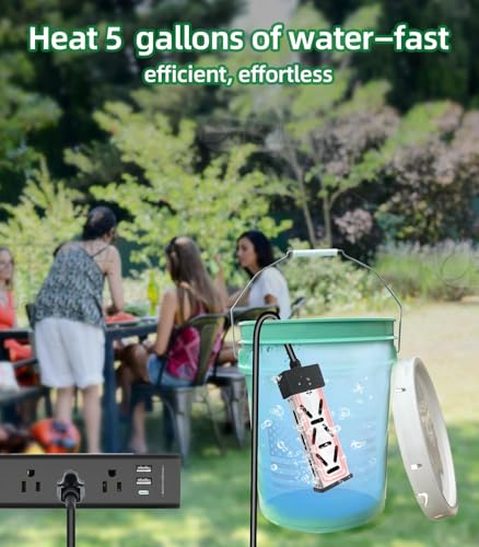 Immersion Water Heater With Controller