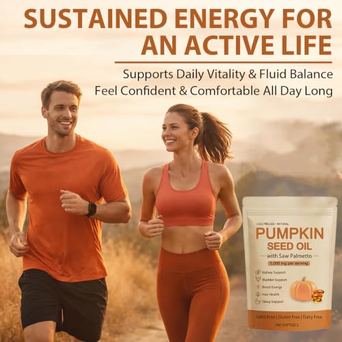 Wuliao Pumpkin Seed Oil Softgels 3000mg