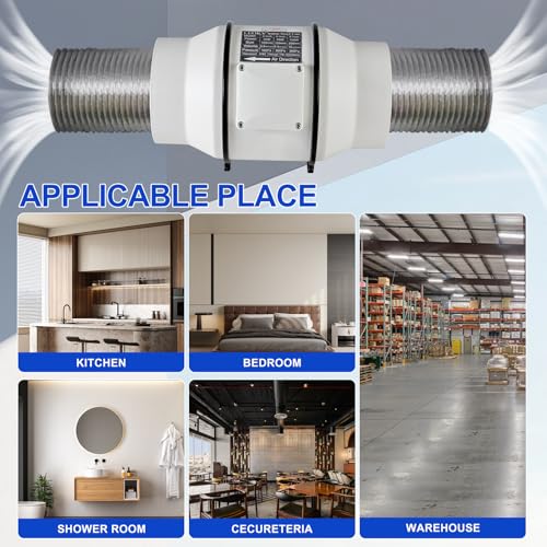 6Inch Exhaust Fan Pipeline Booster