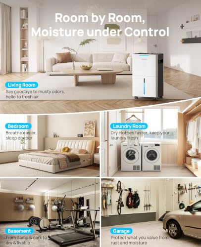1600 Sq.ft Dehumidifiers For Home