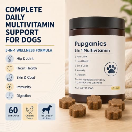 Pupganics Multivitamin Soft Chews For Dog