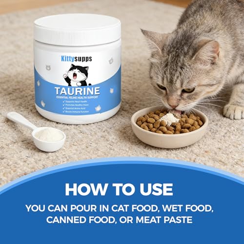 Kitty Supps Taurine Supplement For Cats