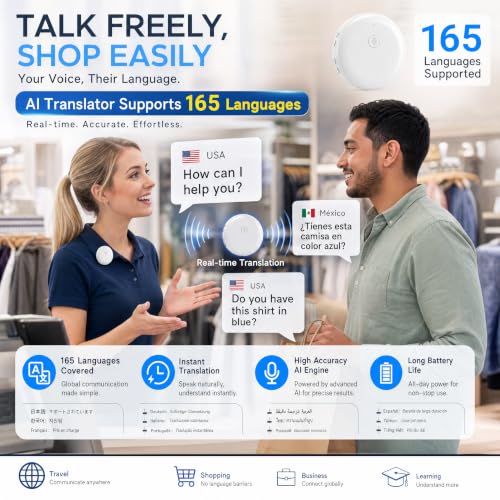 AI Translator Spanish&English 165 Languages